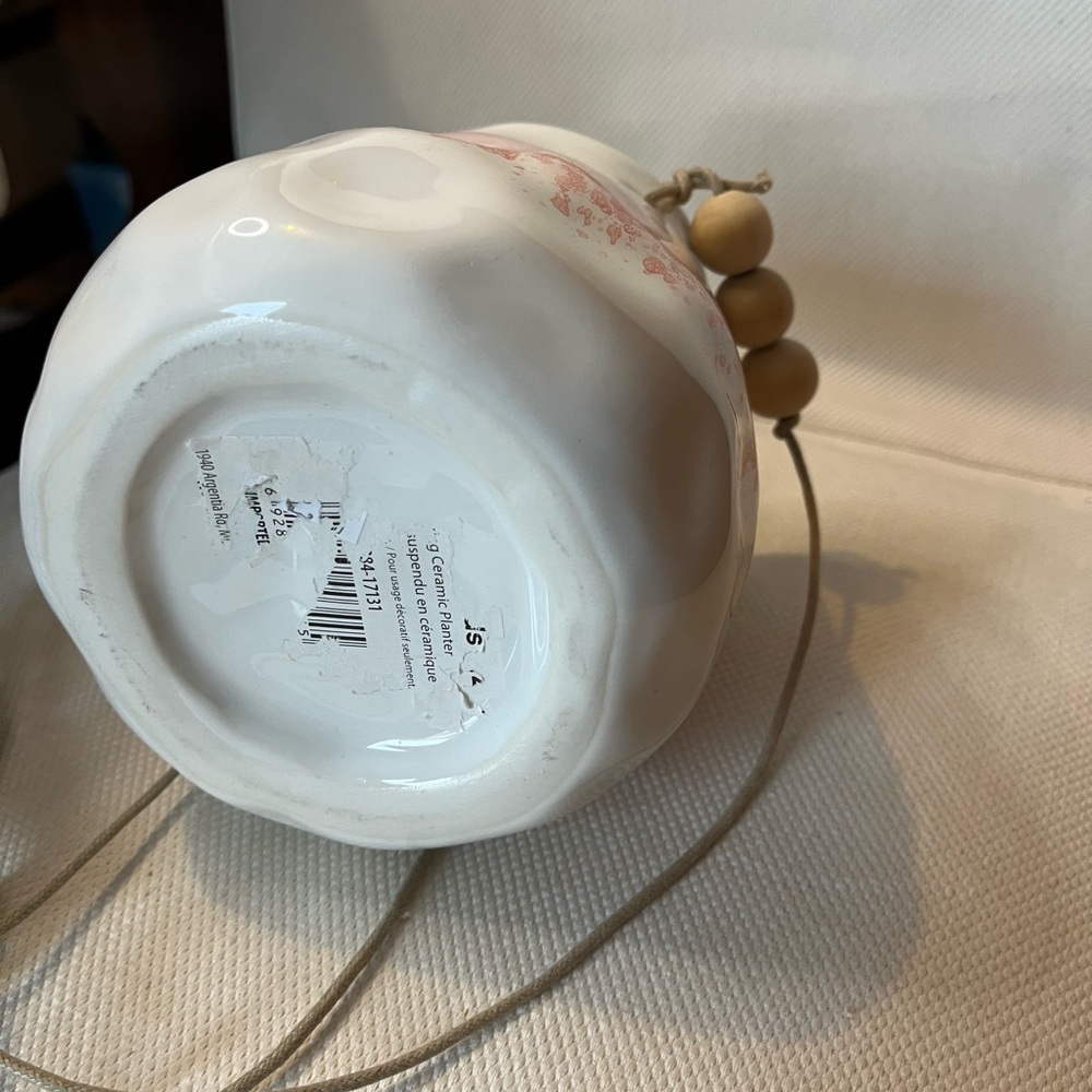 2/$25 Hanging Ceramic Planter - Picture 6 of 6